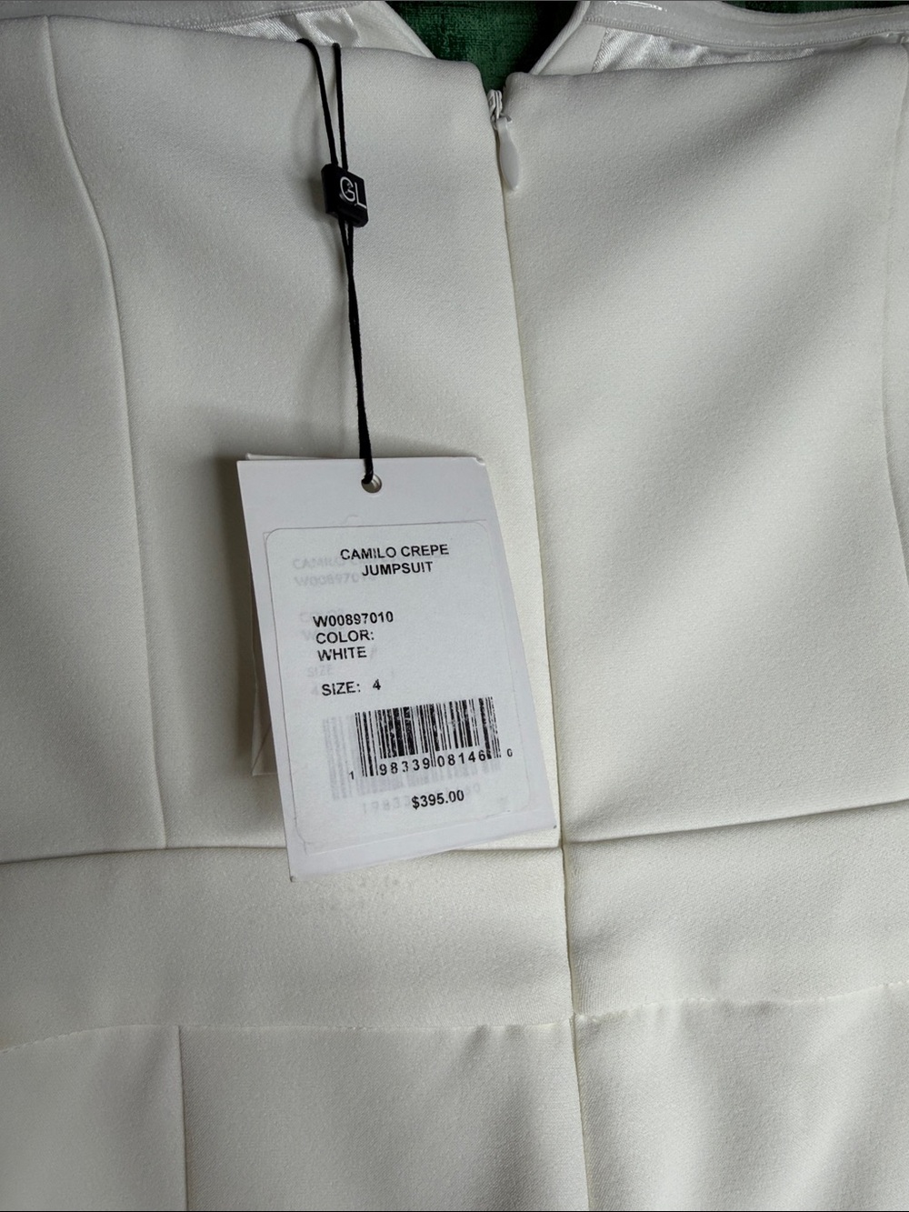 Generation Live Camilo Crepe White Jumpsuit NWTs sz 4 - Picture 12 of 13